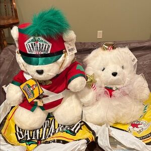 1997 Santa Bear Dayton Hudson Mr & Mrs